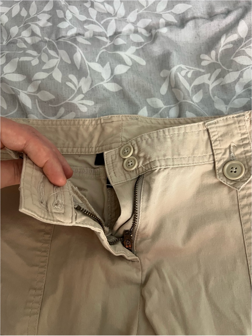 Style & Co. Tan Cargo Pants with Utility Pockets - Picture 4 of 6